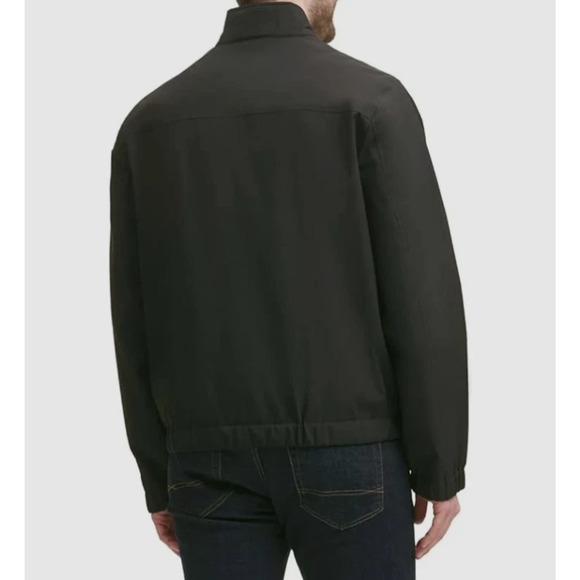 NWT Tommy Hilfiger Men's Lightwieght Jacket. Color Black Size Medium - Picture 3 of 11